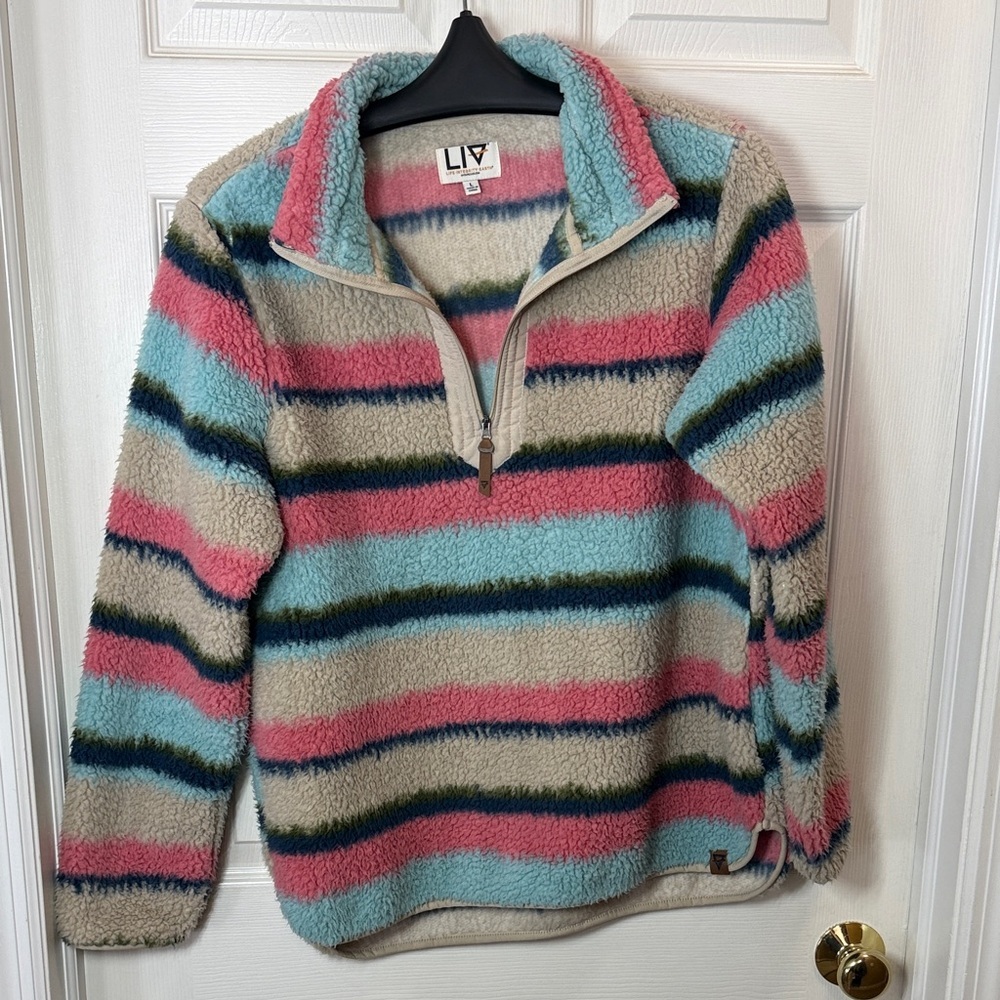 Life Integrity Earth Sherpa Quarter Zip